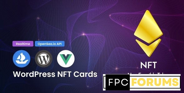 WordPress Live NFT Cards Affiliates with VueJS v2.0.0